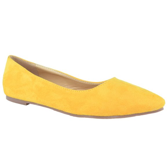 YELLOW BALLET FLATS - Picture 2 of 4